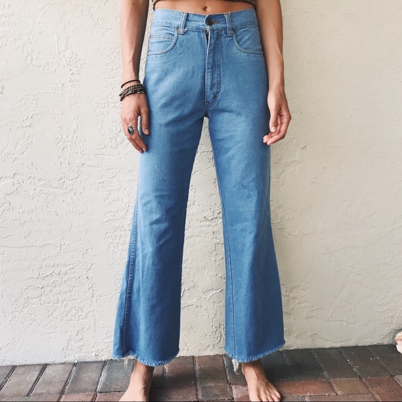 cropped bell bottoms